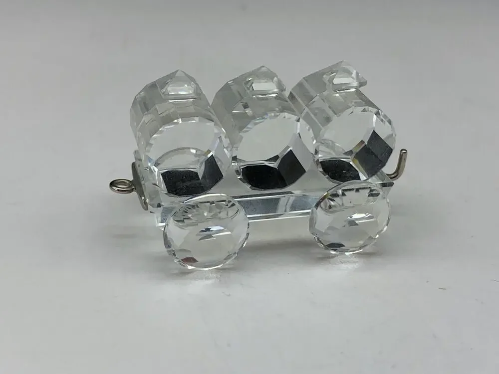Swarovski Crystal Train Petrol Wagon Figurine "When We Were Young" Retired